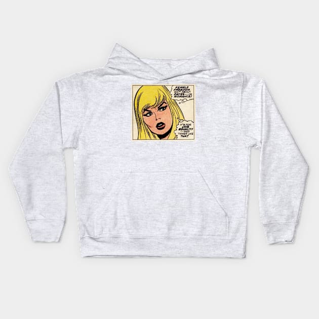 Feminist Kids Hoodie by PopGraphics